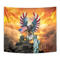 United States Fourth Of July Tapestry Happy Independence Day