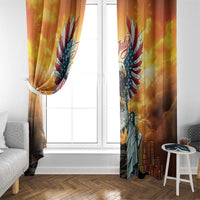 United States Fourth Of July Window Curtain Happy Independence Day