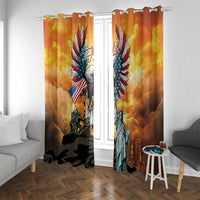 United States Fourth Of July Window Curtain Happy Independence Day