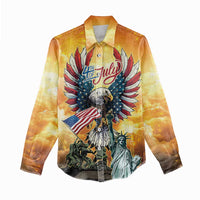 United States Fourth Of July Women Casual Shirt Happy Independence Day
