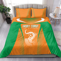 Ivory Coast Football 2026 Bedding Set Go Les Elephants