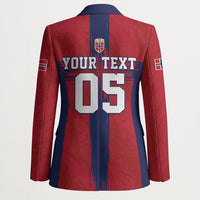 Custom Norge Football 2026 Blazer Row For Glory
