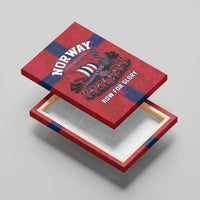 Norge Football 2026 Canvas Wall Art Row For Glory
