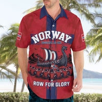 Custom Norge Football 2026 Hawaiian Shirt Row For Glory
