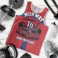 Custom Norge Football 2026 Men Tank Top Row For Glory