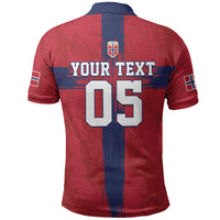 Custom Norge Football 2026 Polo Shirt Row For Glory