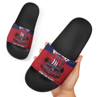 Norge Football 2026 Slide Sandals Row For Glory