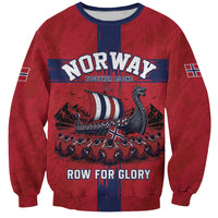 Custom Norge Football 2026 Sweatshirt Row For Glory