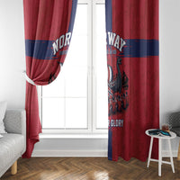 Norge Football 2026 Window Curtain Row For Glory