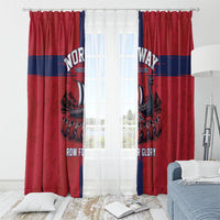 Norge Football 2026 Window Curtain Row For Glory