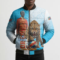 Custom DR Congo Football 2026 Bomber Puffer Jacket Fimbu Na Fimbu