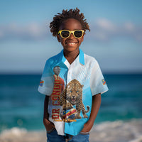 Custom DR Congo Football 2026 Kid Hawaiian Shirt Fimbu Na Fimbu