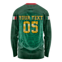 Custom Mexican Soccer 2026 Long Sleeve Shirt Viva Mexico