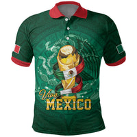 Custom Mexican Soccer 2026 Polo Shirt Viva Mexico