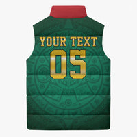 Custom Mexican Soccer 2026 Sleeveless Puffer Jacket Viva Mexico