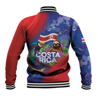 Costa Rica Independence Day Baseball Jacket 204 Years Of Freedom - Wonder Print Shop