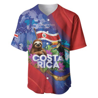 Costa Rica Independence Day Baseball Jersey 204 Years Of Freedom - Wonder Print Shop