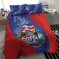 Costa Rica Independence Day Bedding Set 204 Years Of Freedom - Wonder Print Shop