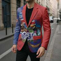 Costa Rica Independence Day Blazer 204 Years Of Freedom - Wonder Print Shop