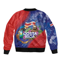 Costa Rica Independence Day Bomber Jacket 204 Years Of Freedom - Wonder Print Shop