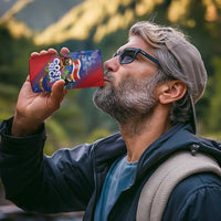 Costa Rica Independence Day 4 in 1 Can Cooler Tumbler 204 Years Of Freedom - Wonder Print Shop