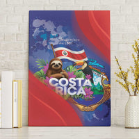 Costa Rica Independence Day Canvas Wall Art 204 Years Of Freedom - Wonder Print Shop