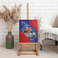Costa Rica Independence Day Canvas Wall Art 204 Years Of Freedom - Wonder Print Shop
