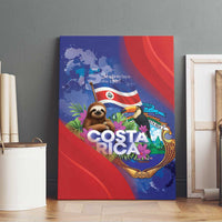 Costa Rica Independence Day Canvas Wall Art 204 Years Of Freedom - Wonder Print Shop