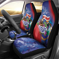 Costa Rica Independence Day Car Seat Cover 204 Years Of Freedom - Wonder Print Shop