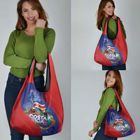 Costa Rica Independence Day Grocery Bag 204 Years Of Freedom - Wonder Print Shop