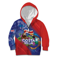 Costa Rica Independence Day Kid Hoodie 204 Years Of Freedom - Wonder Print Shop