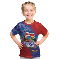 Costa Rica Independence Day Kid T Shirt 204 Years Of Freedom - Wonder Print Shop