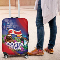 Costa Rica Independence Day Luggage Cover 204 Years Of Freedom - Wonder Print Shop