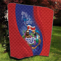 Costa Rica Independence Day Quilt 204 Years Of Freedom - Wonder Print Shop