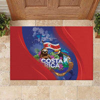 Costa Rica Independence Day Rubber Doormat 204 Years Of Freedom - Wonder Print Shop
