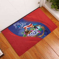 Costa Rica Independence Day Rubber Doormat 204 Years Of Freedom - Wonder Print Shop