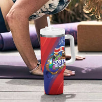 Costa Rica Independence Day Tumbler With Handle 204 Years Of Freedom - Wonder Print Shop