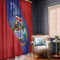 Costa Rica Independence Day Window Curtain 204 Years Of Freedom - Wonder Print Shop
