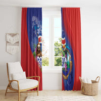 Costa Rica Independence Day Window Curtain 204 Years Of Freedom - Wonder Print Shop