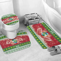 Suriname Christmas Bathroom Set Coat Of Arms Zalig Kersfeest - Wonder Print Shop