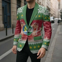 Suriname Christmas Blazer Coat Of Arms Zalig Kersfeest - Wonder Print Shop