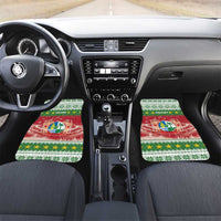 Suriname Christmas Car Mats Coat Of Arms Zalig Kersfeest - Wonder Print Shop
