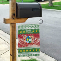 Suriname Christmas Garden Flag Coat Of Arms Zalig Kersfeest - Wonder Print Shop