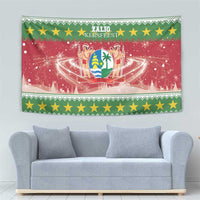 Suriname Christmas Tapestry Coat Of Arms Zalig Kersfeest - Wonder Print Shop