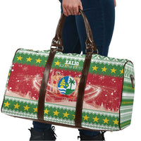 Suriname Christmas Travel Bag Coat Of Arms Zalig Kersfeest - Wonder Print Shop