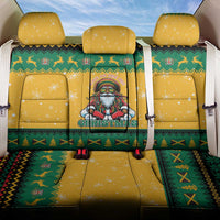 Jamaica Christmas Back Car Seat Cover Have Ah Irie Irie Christmas - Wonder Print Shop