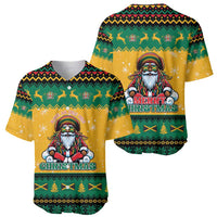 Jamaica Christmas Baseball Jersey Have Ah Irie Irie Christmas - Wonder Print Shop