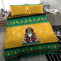 Jamaica Christmas Bedding Set Have Ah Irie Irie Christmas - Wonder Print Shop