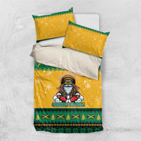 Jamaica Christmas Bedding Set Have Ah Irie Irie Christmas - Wonder Print Shop