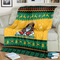 Jamaica Christmas Blanket Have Ah Irie Irie Christmas - Wonder Print Shop